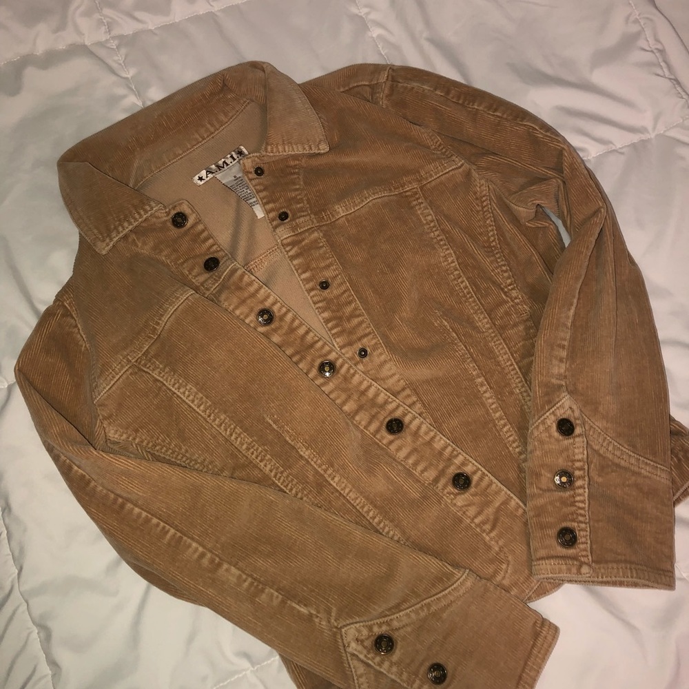 Corduroy Tan Jacket